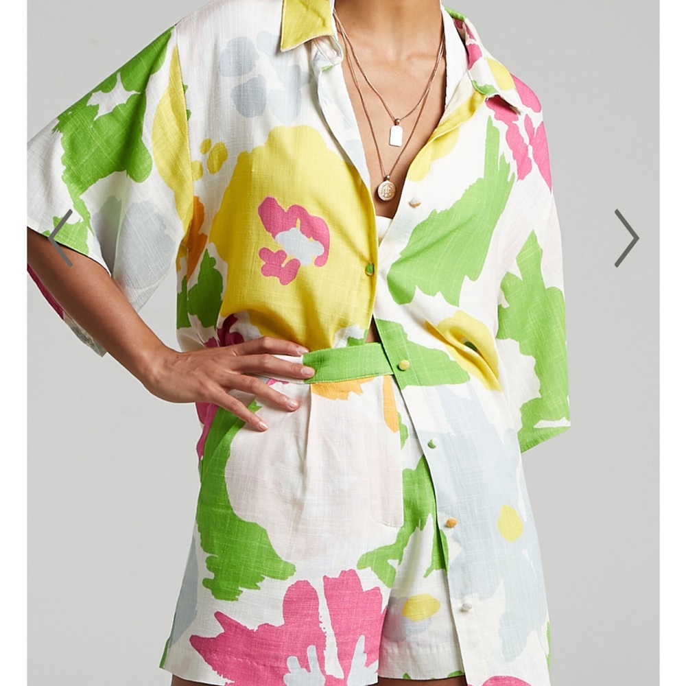 Showpo Floral 2 Piece Matching Set